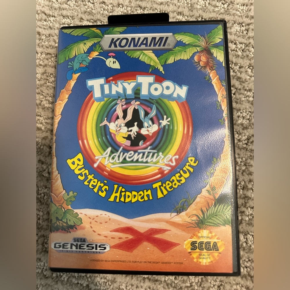 Sega genesis tiny toons video games